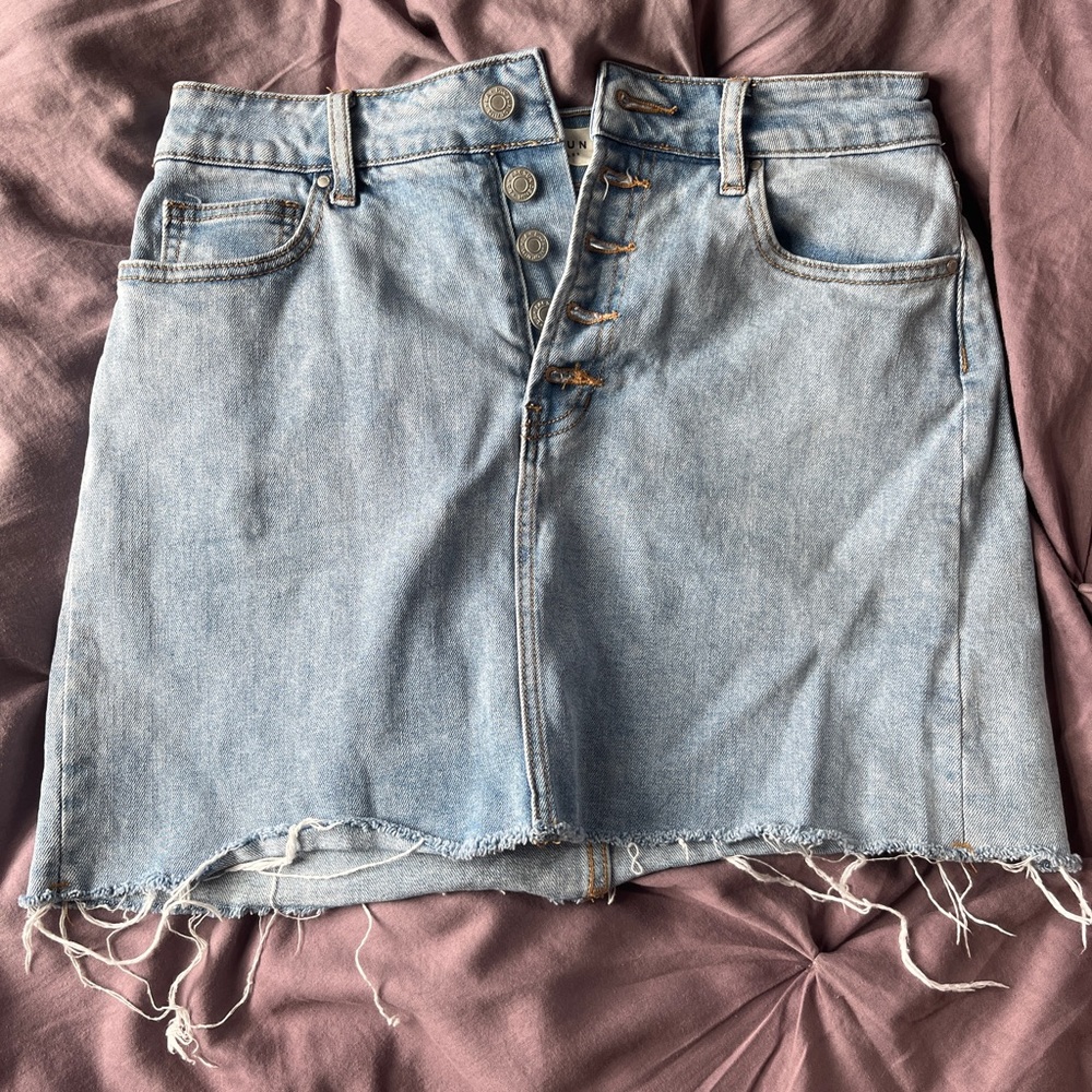 Pacsun jean skirt